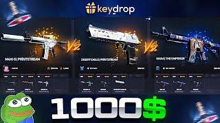 I MADE 3 BATTLES ON KEYDROP FOR OVER A $1000 THIS IS HOW IT WENT