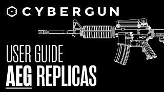 Airsoft user guide AEG replicas