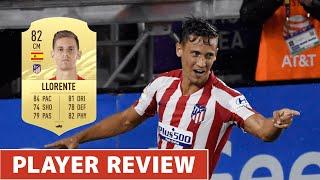 MARCOS LLORENTE 82 PLAYER REVIEW  FIFA 21 ULTIMATE TEAM