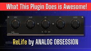 This FREE Plugin from Analog Obsession is Awesome - ReLife - Sound Demo