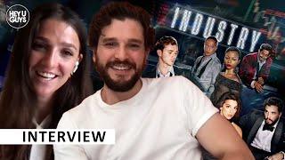 Kit Harington & Marisa Abela on Industry Season 3  Being the new guy on set & being naked on stage