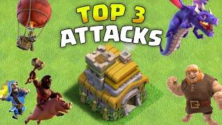 Top 3 Best TH7 Attack Strategies 2024  Best Town Hall 7 Attacks for 3 Star