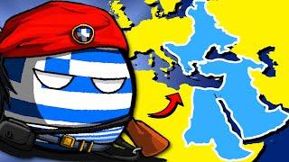 I Created A GREEK Empire for Greece... Countryball Game