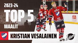 Kristian Vesalaisen TOP 5 -maalit kaudella 2023-24