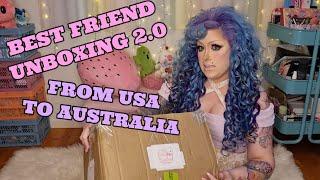 KAWAII J-FASHION UNBOXING BEST FRIEND SWAP 2.0 FROM AMERICA TO USA