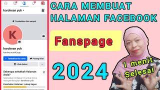 CARA MEMBUAT HALAMAN FACEBOOK 2024FANSPAGE FACEBOOK