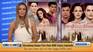 Twilight Breaking Dawn Part One v. Eclipse DVD Sales