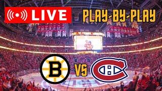 LIVE Boston Bruins VS Montreal Canadiens ScoreboardCommentary