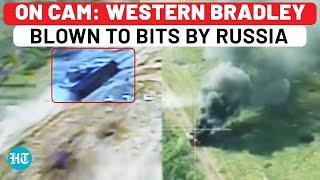 Putins Troops Rain Fireballs In Donetsk Destroy U.S.-Supplied Bradley With Kamikaze Drone Watch