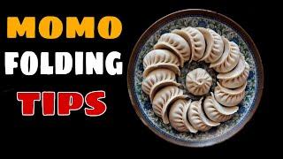 How to fold momodumplings easily  you can make momo after watching this video  momo wrap technique