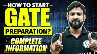 How To Start GATE Preparation ?  Complete Information