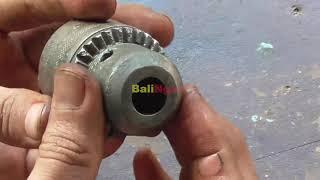 cara perbaiki cangkang bor macet dan berkarat  How to fix a stuck drill chuck at home