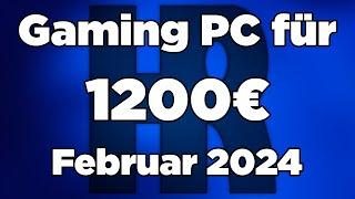 1200€ Gaming PC Februar 2024  Ryzen + RX 7800XT  Computer günstig kaufen