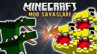 PACMAN vs T-REX  Minecraft MOB SAVAŞLARI - Bölüm 1