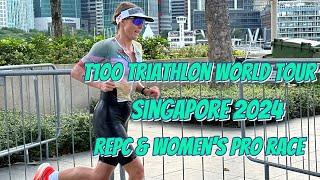 T100 Triathlon World Tour Singapore 2024 Race Pack Expo and Women’s Pro Race