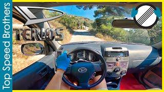 Daihatsu Terios J200 102hp 2010 POV TEST DRIVE ONBOARD Greece 