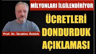 “TASARRUF” YALAN ASIL FAHİŞ FİYAT YASASI İLE ÇÖKECEKLER  PROF. DR. İBRAHİM ÖZTÜRK