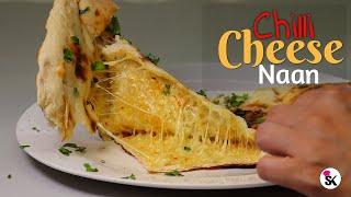 Chilli Cheese Naan Recipe on Tawa without Over and Tandoor by Suriyas Kitchen