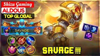 Aldous Shizu SAVAGE   Top Global Aldous  Shizu Gaming - Mobile Legends