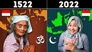 INDONESIA क्यों एक HINDU देश से सबसे बड़ा MUSLIM देश बन गया  Indonesia Became Muslim Country