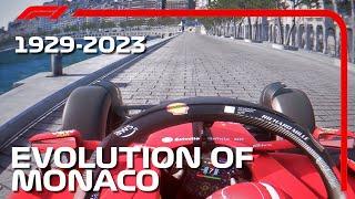 Evolution Of Monaco F1 1929 - 2023