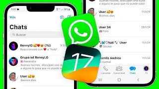 Nuevo WHATSAPP Estilo IPHONE en Android 2024 -  Última Versión 