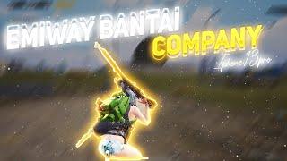 EMIWAY BANTAI - COMPANY  @EmiwayBantai   BGMI MONTAGE  IPHONE 13 PRO - 90 FPS  PUBG MONTAGE 