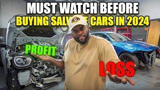 Is BUYING & SELLING salvage cars worth it In 2024? This is the Truth