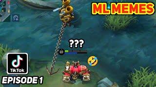 ML MEMES TIKTOK FUNNY MOMENTS  #1  MOBILE LEGENDS TIKTOK COMPILATION