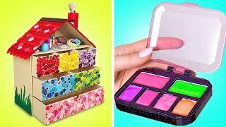 DIY Makeup Kit and DIY House To Fit All Your Makeup