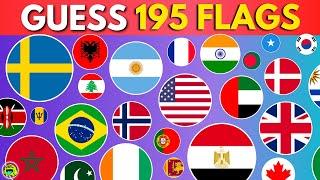 Guess ALL The Flags In The World  ULTIMATE FLAG QUIZ