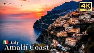 Amalfi Italy Walking Tour - 4K 60fps
