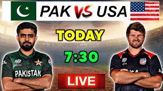 PAK vs USA Today WC Match  آج اچانک پاک با مقابلہ امریکا ورلڈ کپ میچ ٹائم ٹیبل تبدیل میچ شروع