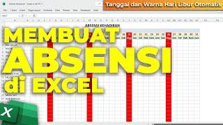 Absensi Kehadiran Otomatis di Excel