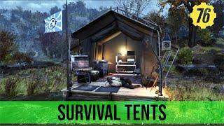 Fallout 76 Survival Tents