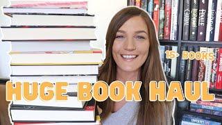 HUGE 15+ BOOK HAUL 