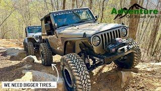 Jeep TJ’s vs. AOP  Adventure Offroad Park Is No Joke