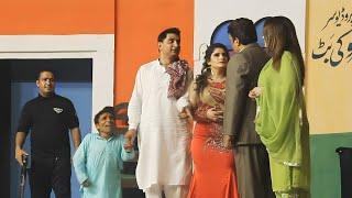 New Pakistani Stage Drama  Best of Amjad Rana and Jiya Butt  Punjabi  Comedy Clip