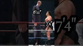 Andre The Giant Scary Guinness Record