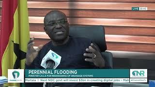 Perennial Floods Minister calls for redesigning of drainage systems