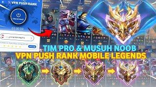 VPN ML TIM PRO DAN MUSUH BOT CARA PUSH RANK DAPAT MUSUH BOT PAKAI VPN MOBILE LEGENDS TERBARU 2024