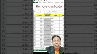 Excel Shorts Remove Duplicate Values with Blanks #excel