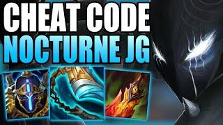 NOCTURNE IS THE BIGGEST CHEAT CODE FOR LEARNING HOW TO JUNGLE PROPERLY - League of Legends Guide