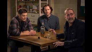 Supernatural 14X13  John Winchester Family Reunion Scene 