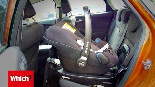 How to fit an isofix baby car seat in 60 seconds