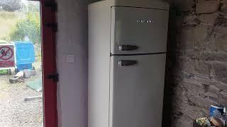 Irish Stone Cottage Restoration - The Fridge Installed