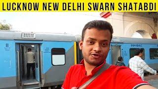 Mere Sath Aisa Hoga Ye Umeed Nhi Thi • NEW DELHI LUCKNOW Swarn Shatabdi Express Journey