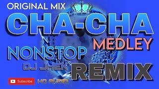 CHACHA REMIX NONSTOP MEDLEY  DJ JHEK REMIX  NEW  DISCO STYLE CHA CHA