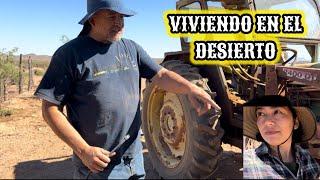 121SE PONCHO LA LLANTA Y LA BATERÍA SE DESCARGO PERO SEGUIMOS TRABAJANDO  #vlog #campo