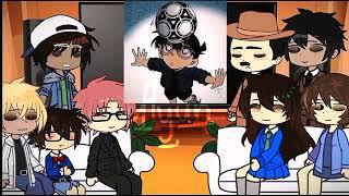 Detective Conan React to ConanShinichipart12 by me  Short video